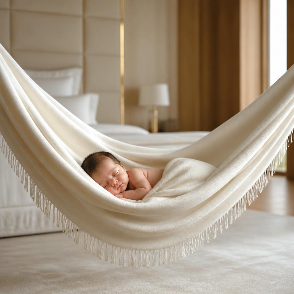 Friedlich schlafendes Baby